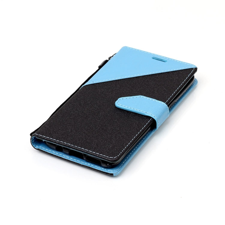For  Galaxy S8 Matching Color Frosted Texture Horizontal Flip PU Leather Case with Holder & Card Slots & Lanyard