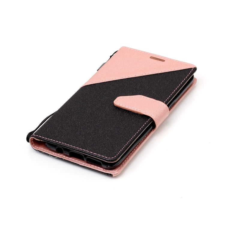 For  Galaxy S8 Matching Color Frosted Texture Horizontal Flip PU Leather Case with Holder & Card Slots & Lanyard