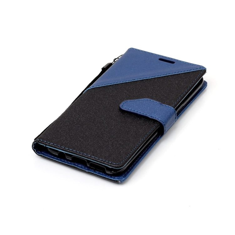 For  Galaxy S8 Matching Color Frosted Texture Horizontal Flip PU Leather Case with Holder & Card Slots & Lanyard