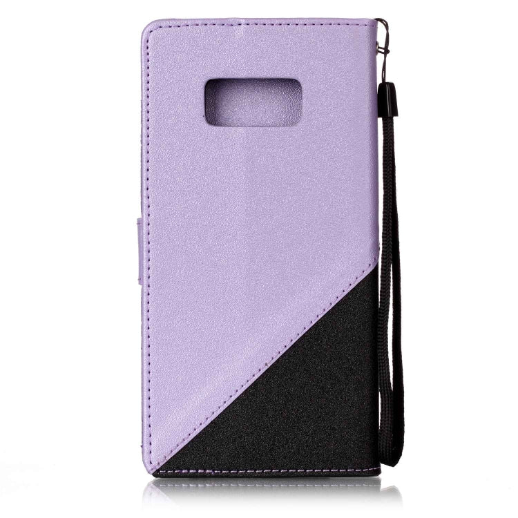 For   Galaxy S8 Plus Matching Color Frosted Texture Horizontal Flip PU Leather Case with Holder & Card Slots & Lanyard