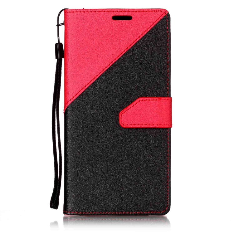 For   Galaxy S8 Plus Matching Color Frosted Texture Horizontal Flip PU Leather Case with Holder & Card Slots & Lanyard