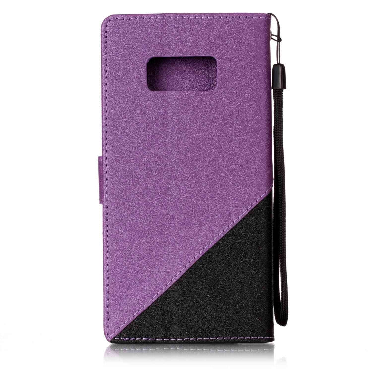 For   Galaxy S8 Plus Matching Color Frosted Texture Horizontal Flip PU Leather Case with Holder & Card Slots & Lanyard