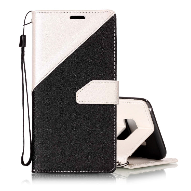 For   Galaxy S8 Plus Matching Color Frosted Texture Horizontal Flip PU Leather Case with Holder & Card Slots & Lanyard