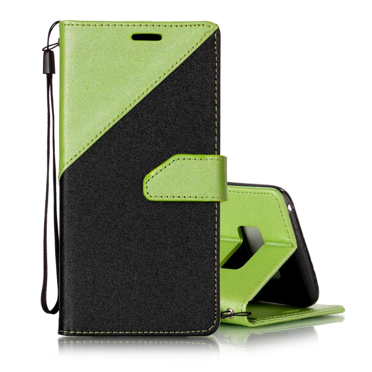 For   Galaxy S8 Plus Matching Color Frosted Texture Horizontal Flip PU Leather Case with Holder & Card Slots & Lanyard
