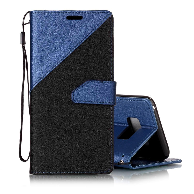 For   Galaxy S8 Plus Matching Color Frosted Texture Horizontal Flip PU Leather Case with Holder & Card Slots & Lanyard