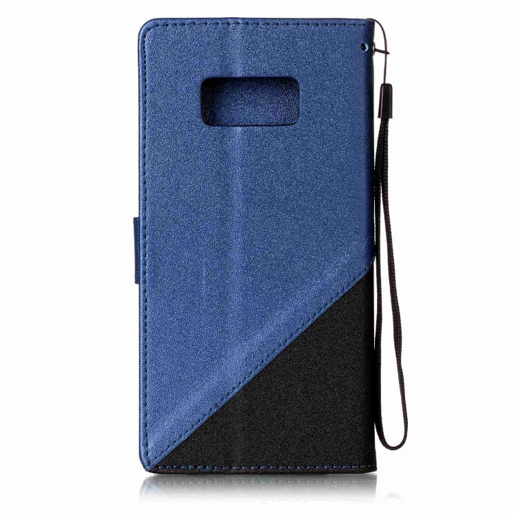 For   Galaxy S8 Plus Matching Color Frosted Texture Horizontal Flip PU Leather Case with Holder & Card Slots & Lanyard