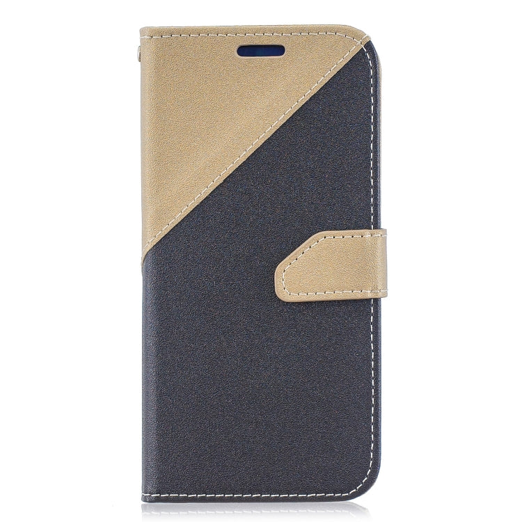 For Galaxy  S10 Matching Color Frosted Texture Horizontal Flip PU Leather Case with Holder & Card Slots & Lanyard