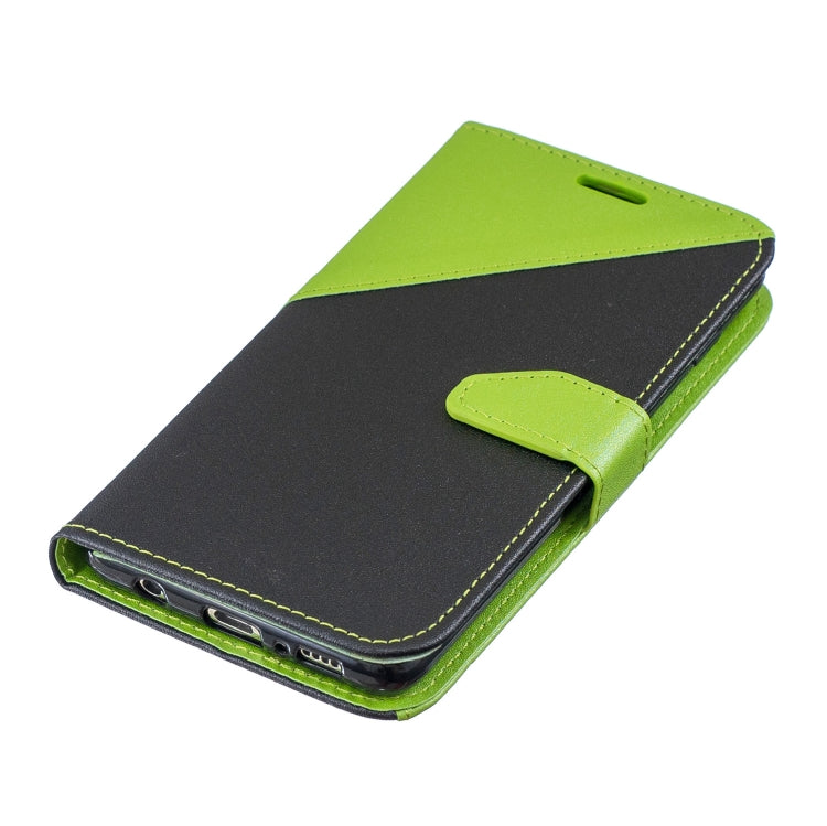 For Galaxy  S10 Matching Color Frosted Texture Horizontal Flip PU Leather Case with Holder & Card Slots & Lanyard