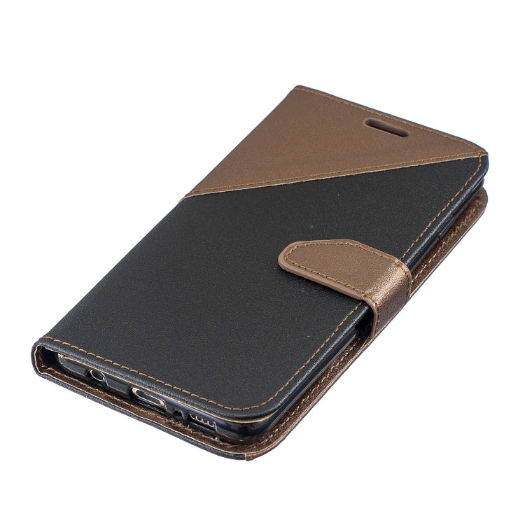 For Galaxy  S10E Matching Color Frosted Texture Horizontal Flip PU Leather Case with Holder & Card Slots & Lanyard