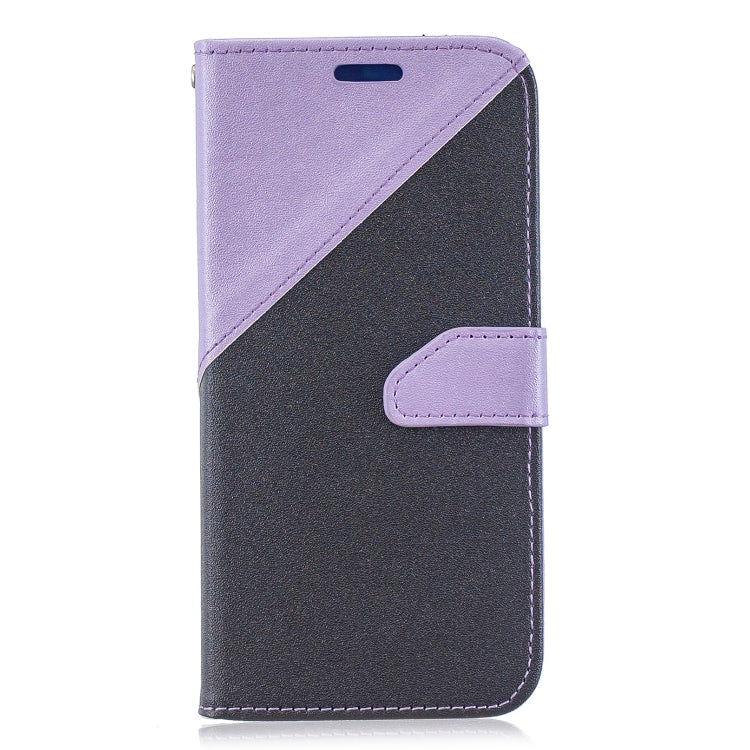 For Galaxy  S10E Matching Color Frosted Texture Horizontal Flip PU Leather Case with Holder & Card Slots & Lanyard