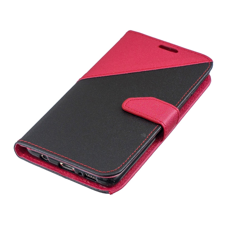 For Galaxy  S10E Matching Color Frosted Texture Horizontal Flip PU Leather Case with Holder & Card Slots & Lanyard