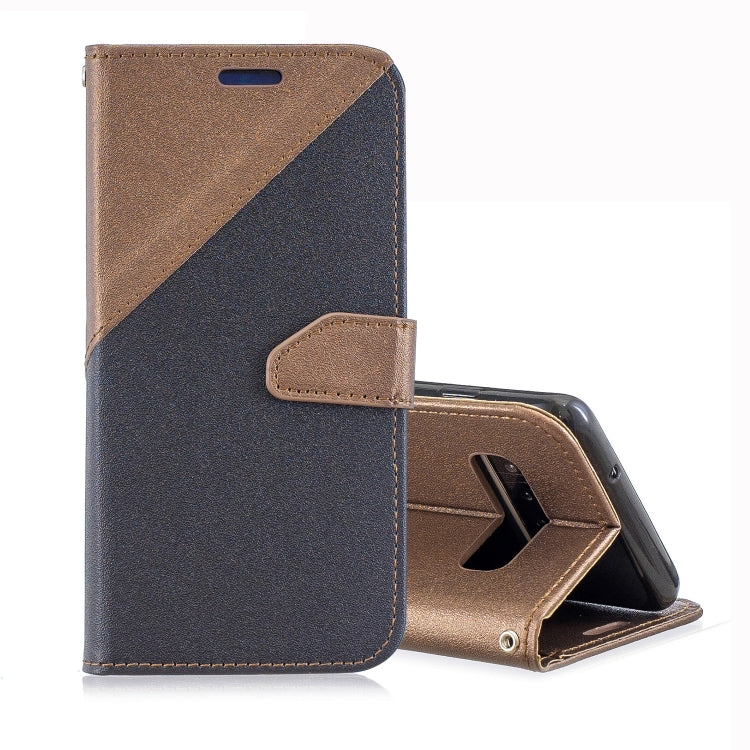 For Galaxy  S10 Plus Matching Color Frosted Texture Horizontal Flip PU Leather Case with Holder & Card Slots & Lanyard