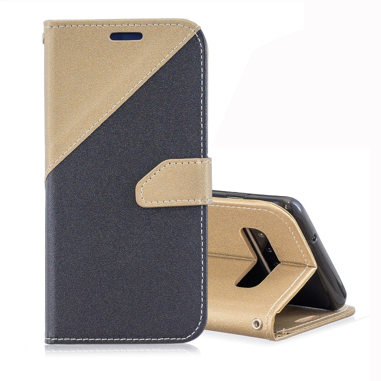 For Galaxy  S10 Plus Matching Color Frosted Texture Horizontal Flip PU Leather Case with Holder & Card Slots & Lanyard
