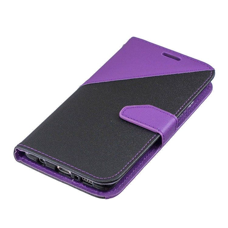 For Galaxy  S10 Plus Matching Color Frosted Texture Horizontal Flip PU Leather Case with Holder & Card Slots & Lanyard