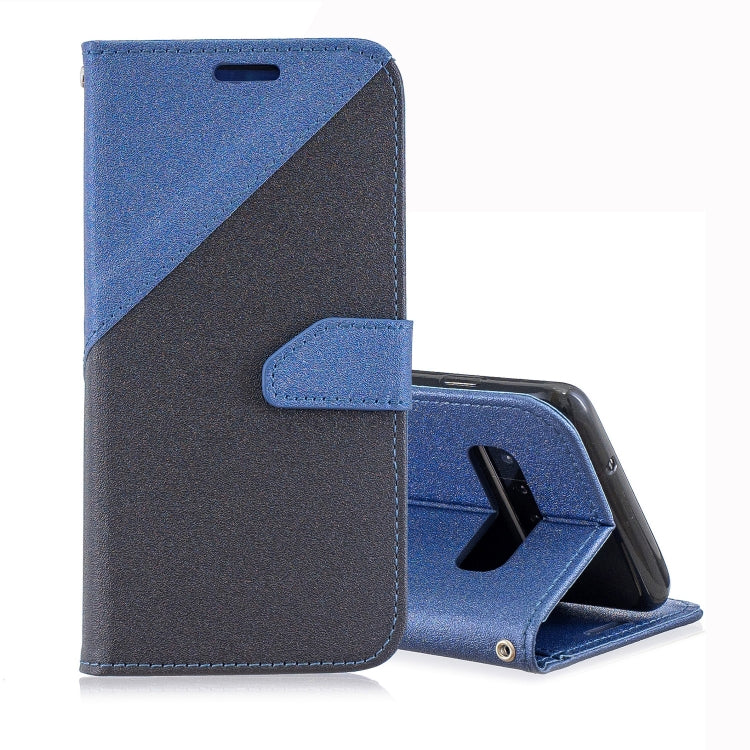 For Galaxy  S10 Plus Matching Color Frosted Texture Horizontal Flip PU Leather Case with Holder & Card Slots & Lanyard