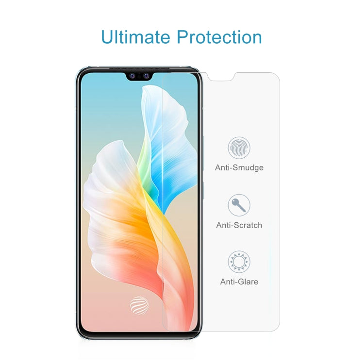 50 PCS 0.26mm 9H 2.5D Tempered Glass Film For vivo S10 / S10 Pro