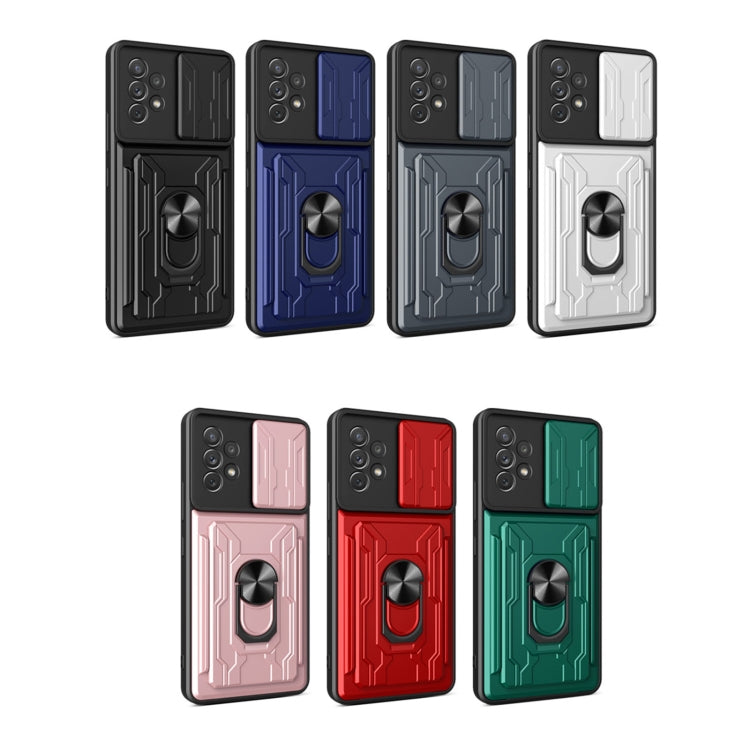 For Samsung Galaxy A53 5G Sliding Camshield Card Phone Case