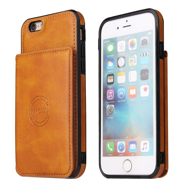 Calf Texture Magnetic Case For iPhone 6s Plus / 6 Plus