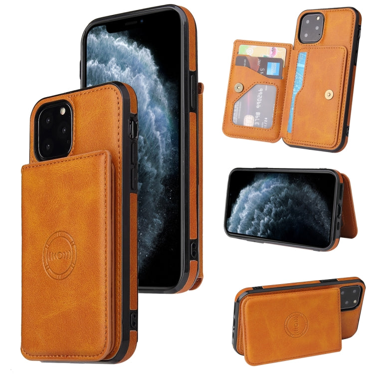 For iPhone 12 / 12 Pro Calf Texture Magnetic Case