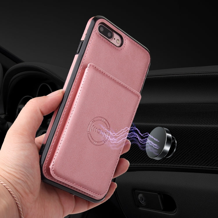 Calf Texture Magnetic Case For iPhone 8 Plus / 7 Plus