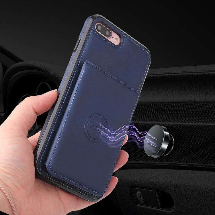 Calf Texture Magnetic Case For iPhone 8 Plus / 7 Plus