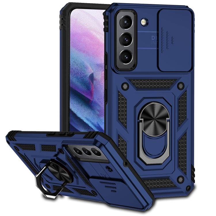 For Samsung Galaxy S22 5G Sliding Camshield Holder Phone Case