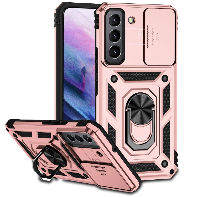 For Samsung Galaxy S22 5G Sliding Camshield Holder Phone Case