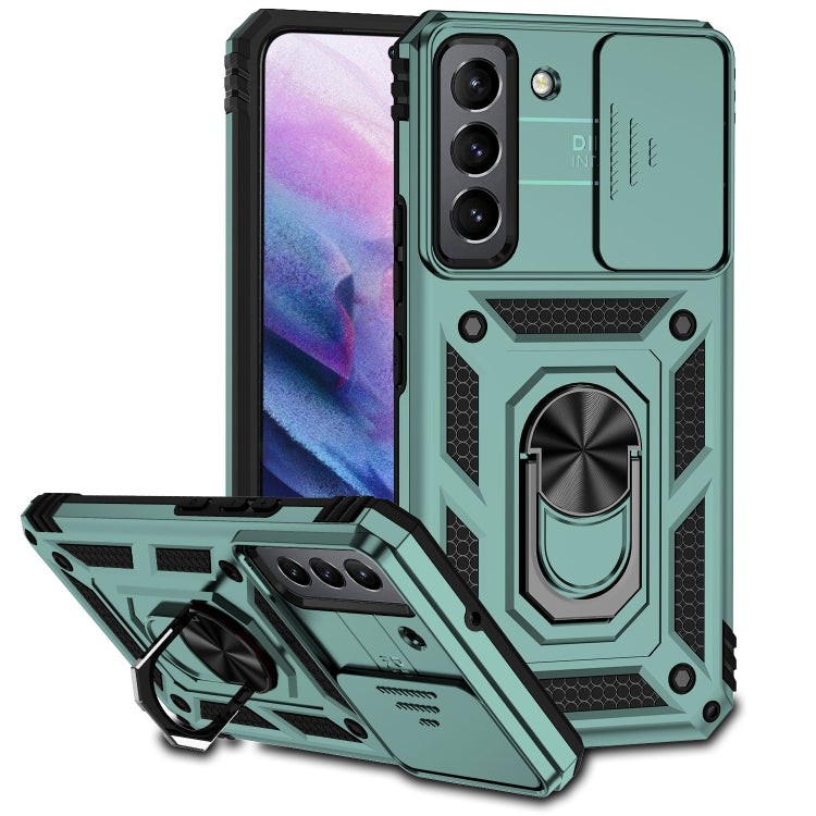 For Samsung Galaxy S22 5G Sliding Camshield Holder Phone Case