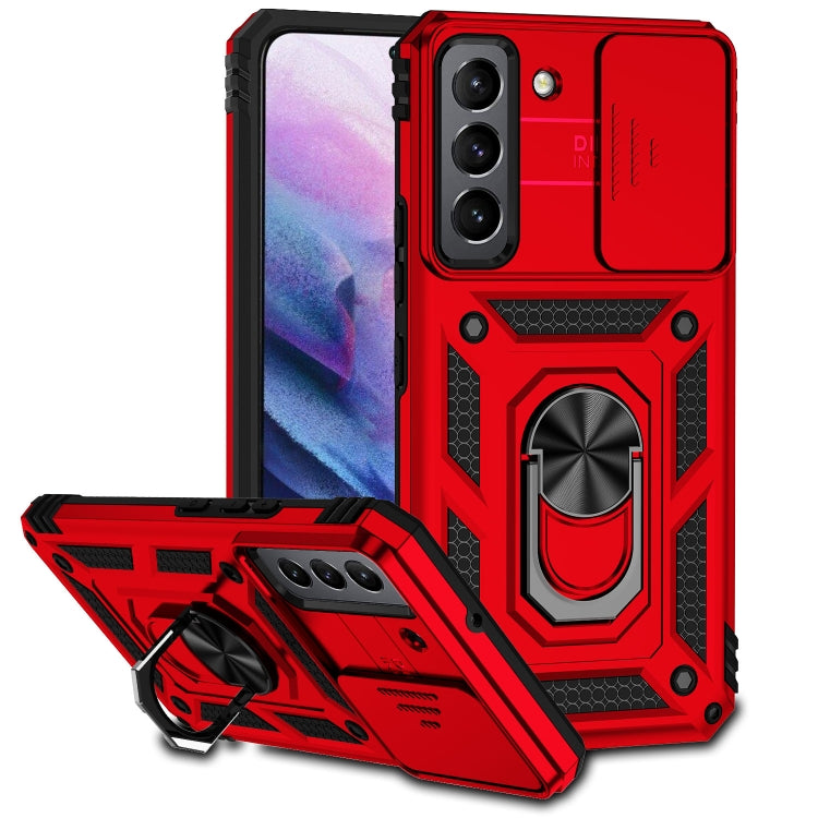 For Samsung Galaxy S22+ 5G Sliding Camshield Holder Phone Case