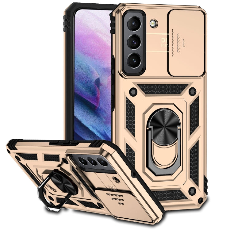 For Samsung Galaxy S22+ 5G Sliding Camshield Holder Phone Case