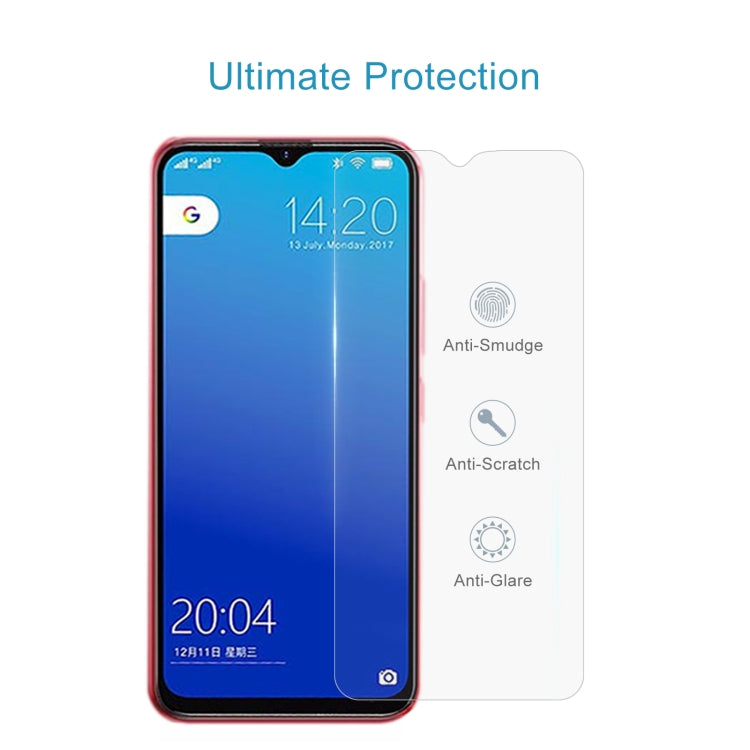 50 PCS 0.26mm 9H 2.5D Tempered Glass Film For PHILIPS PH1
