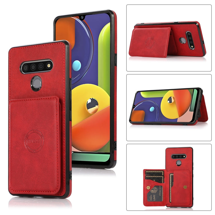 For LG Stylo 6 Calf Texture Magnetic Phone Case