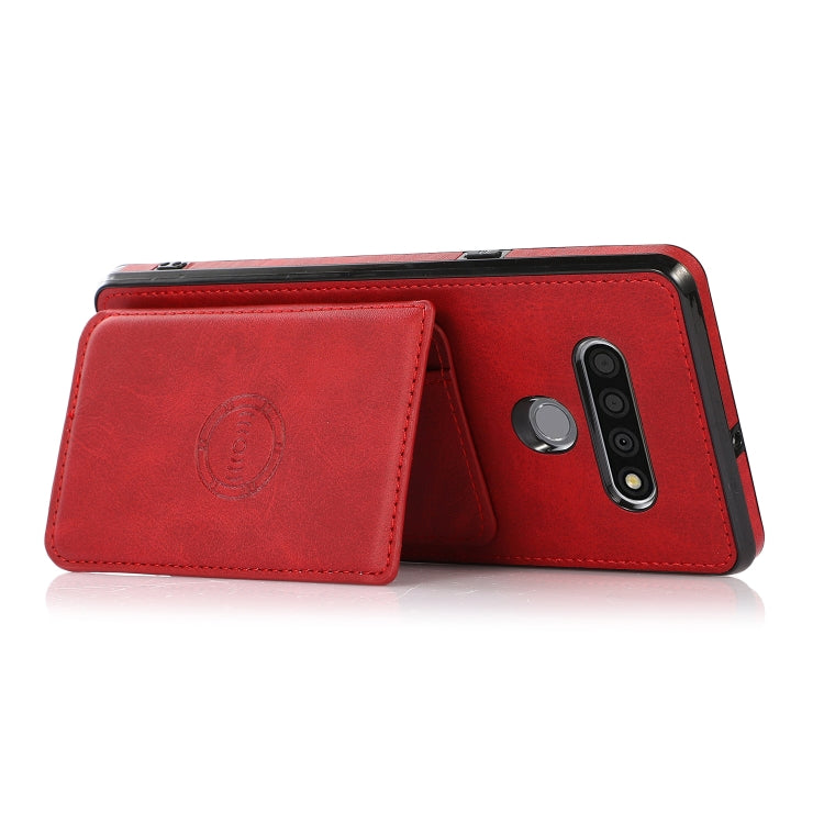 For LG Stylo 6 Calf Texture Magnetic Phone Case