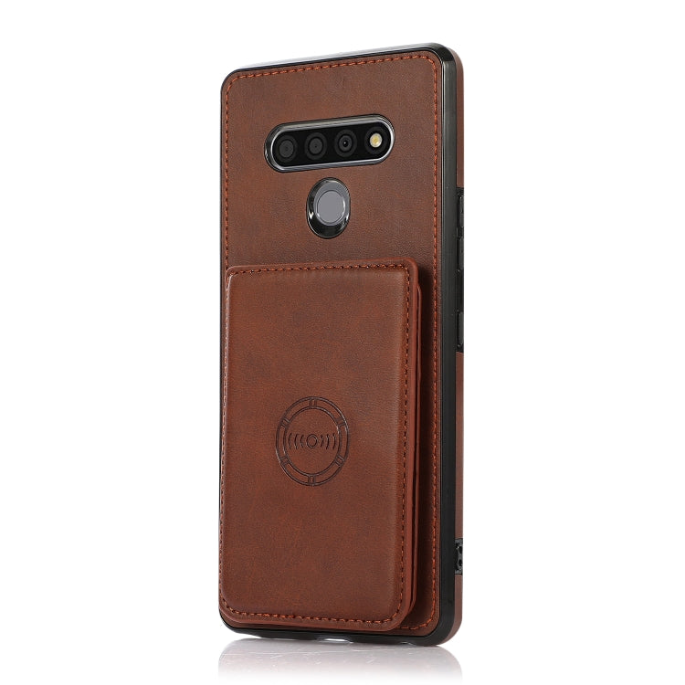 For LG Stylo 6 Calf Texture Magnetic Phone Case