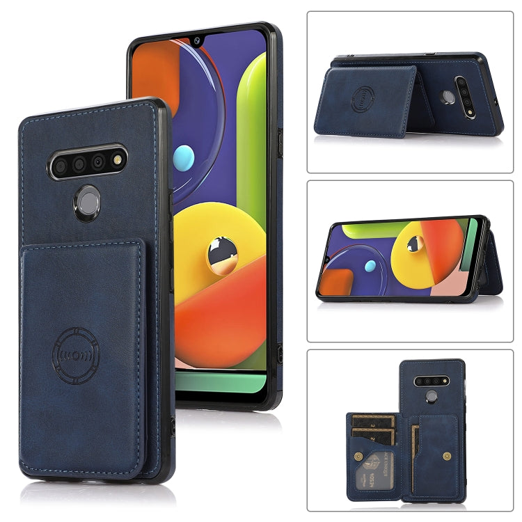 For LG Stylo 6 Calf Texture Magnetic Phone Case