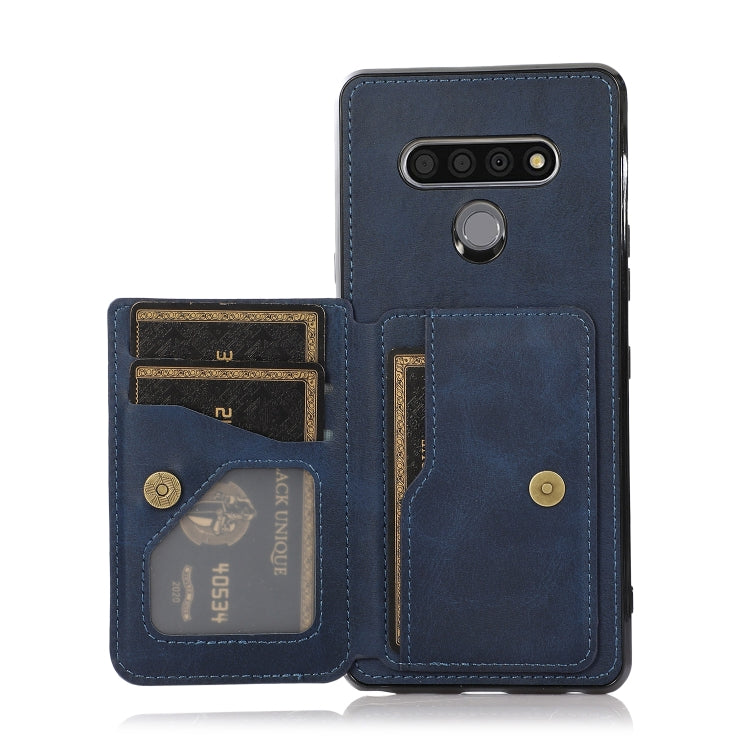 For LG Stylo 6 Calf Texture Magnetic Phone Case