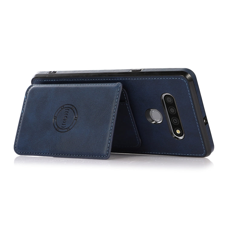 For LG Stylo 6 Calf Texture Magnetic Phone Case