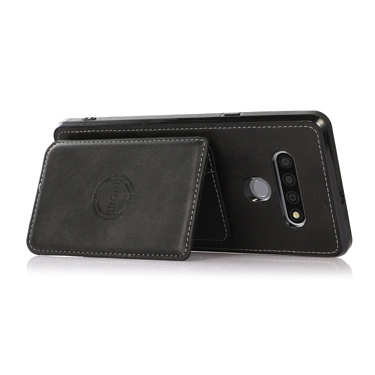 For LG Stylo 6 Calf Texture Magnetic Phone Case