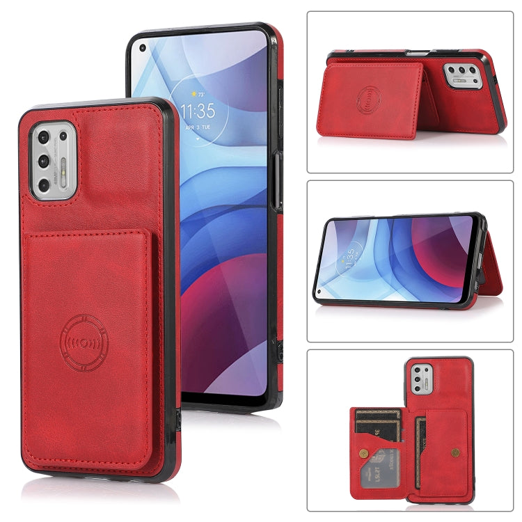 For Motorola Moto G Stylus 2021 Calf Texture Magnetic Phone Case