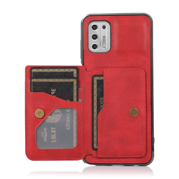 For Motorola Moto G Stylus 2021 Calf Texture Magnetic Phone Case