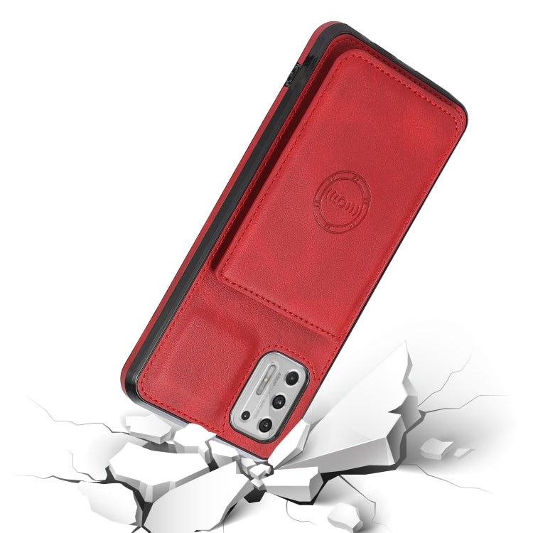 For Motorola Moto G Stylus 2021 Calf Texture Magnetic Phone Case
