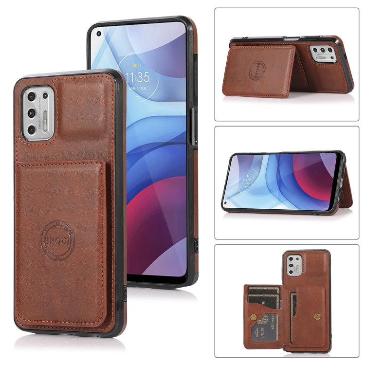 For Motorola Moto G Stylus 2021 Calf Texture Magnetic Phone Case