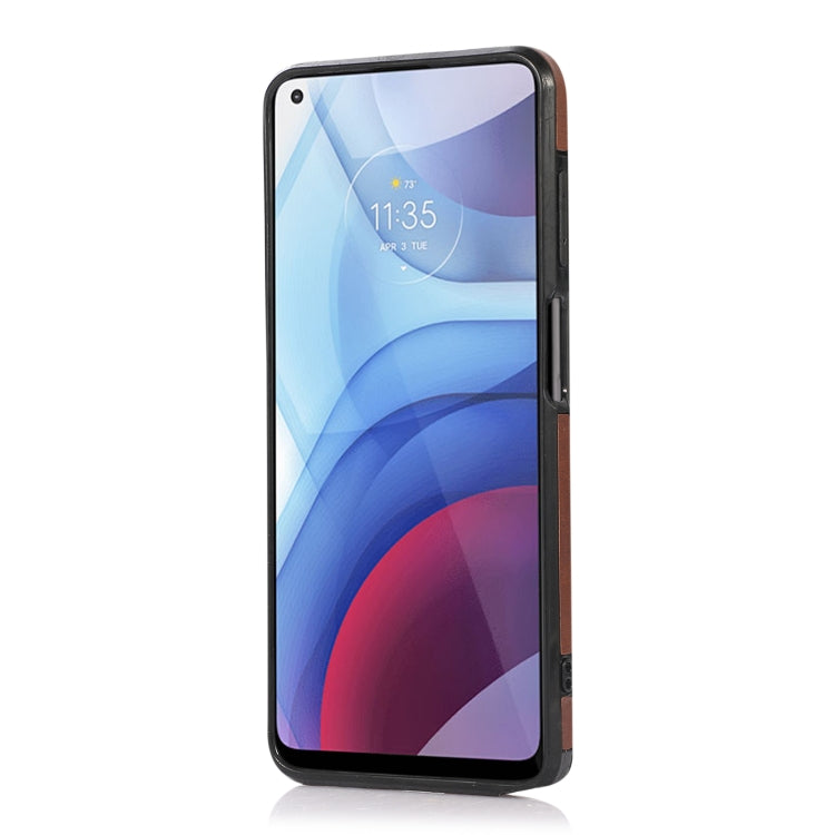 For Motorola Moto G Stylus 2021 Calf Texture Magnetic Phone Case