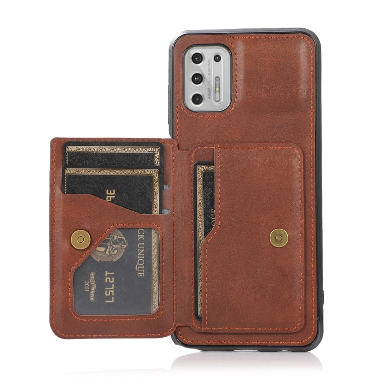 For Motorola Moto G Stylus 2021 Calf Texture Magnetic Phone Case