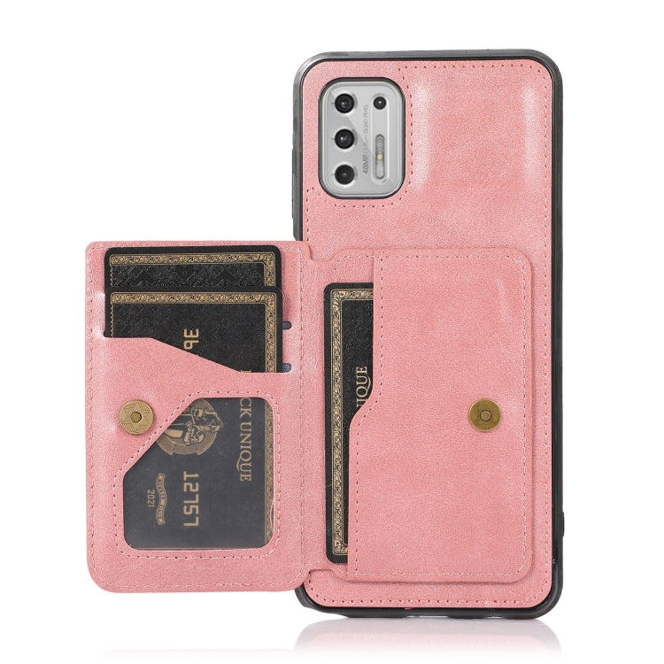 For Motorola Moto G Stylus 2021 Calf Texture Magnetic Phone Case