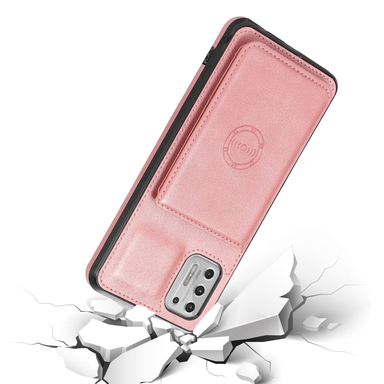 For Motorola Moto G Stylus 2021 Calf Texture Magnetic Phone Case