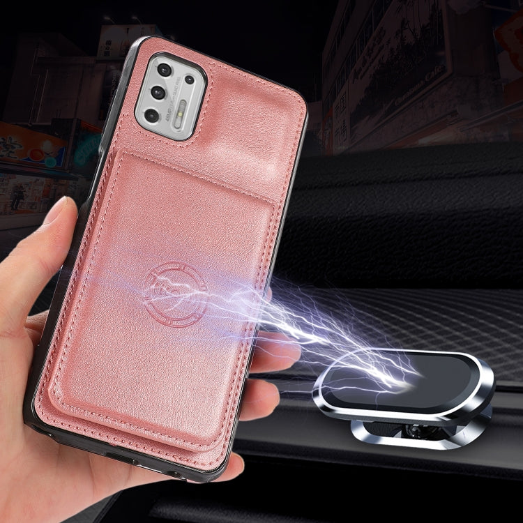 For Motorola Moto G Stylus 2021 Calf Texture Magnetic Phone Case