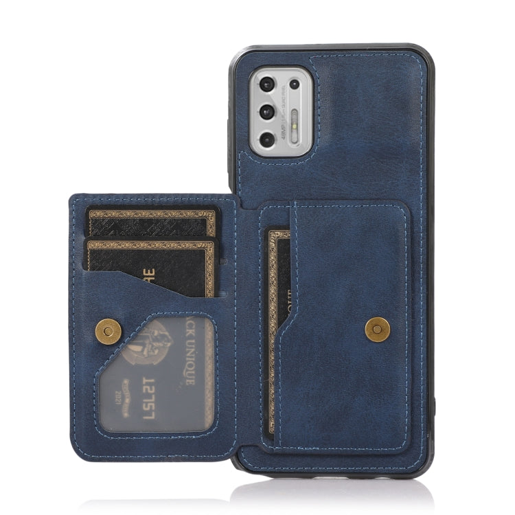 For Motorola Moto G Stylus 2021 Calf Texture Magnetic Phone Case