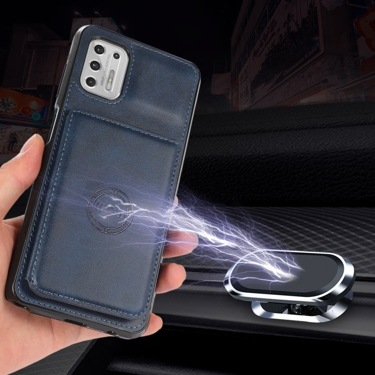 For Motorola Moto G Stylus 2021 Calf Texture Magnetic Phone Case