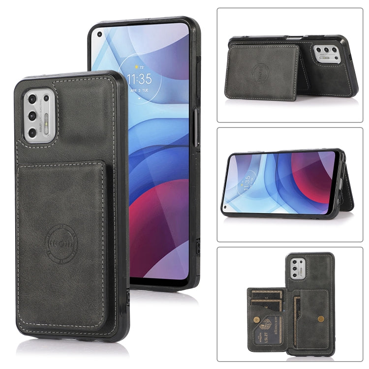 For Motorola Moto G Stylus 2021 Calf Texture Magnetic Phone Case